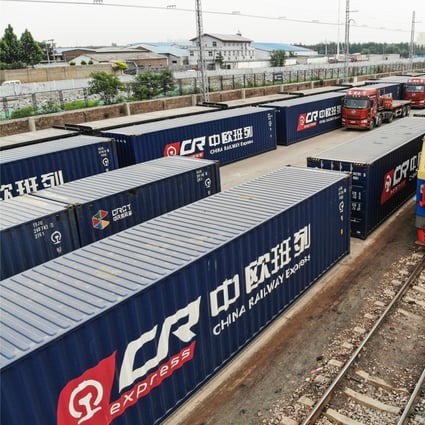 Rail freight costs are relatively high in China, hampering the development of the sector. Photo: Xinhua