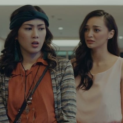 Alex Gonzaga (left) and Kylie Verzosa in a scene from Love the Way U Lie, directed by RC Delos Reyes and co-starring Xian Lim.