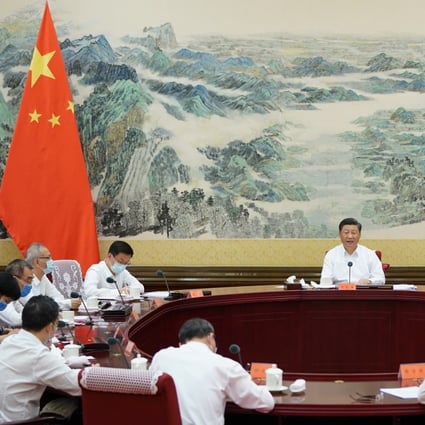 China President Xi Jinping was speaking at a symposium with state economists and sociologists in Beijing, according to the official Xinhua News Agency in comments published on Monday. Photo: Xinhua