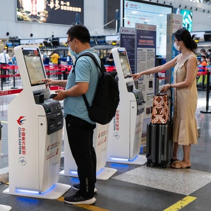Domestic travel demand is boosting carriers like China Eastern Airlines. Photo: Bloomberg