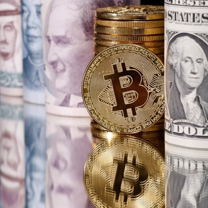 Bitcoin adverts have appeared in newspapers and televised broadcasts recently as supporters of the cryptocurrency look to capitalise on concerns over US financial sanctions. Photo: Reuters