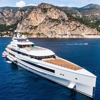 Got a spare US$2 million? Then you can charter Lana, the newest superyacht in town, for a week. Photo: @julien_hubert/Instagram