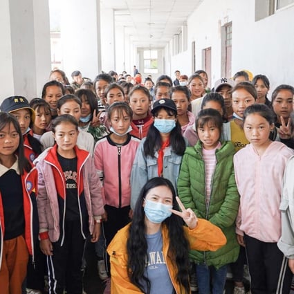 A Chengdu group is ensuring that girls in Sikai have access to sanitary products. Photo: Handout