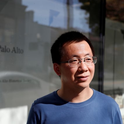 Zhang Yiming, founder and global CEO of ByteDance, poses in Palo Alto, California, US, March 4, 2020. Photo: Reuters