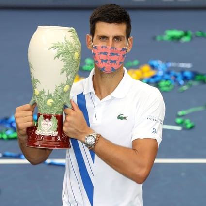 Novak Djokovic of Serbia is set to seek another grand slam title at the US Open this year during Covid-19. Photo: AFP
