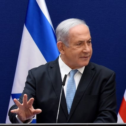 Israeli Prime Minister Benjamin Netanyahu and Senior US Presidential Adviser Jared Kushner make joint statements to the press. Photo: EPA-EFE