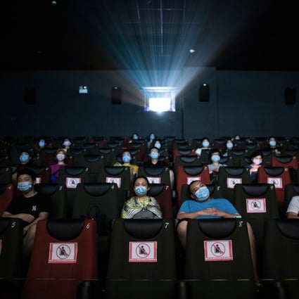China’s box office revenues reached 1.73 billion yuan (US$252.64 million) last week, up 84.4 per cent from a year earlier despite ongoing restrictions in theatres to prevent another wave of the coronavirus. Photo: Xinhua