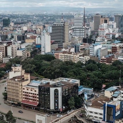 The capital city of Nairobi in Kenya. Photo: AFP