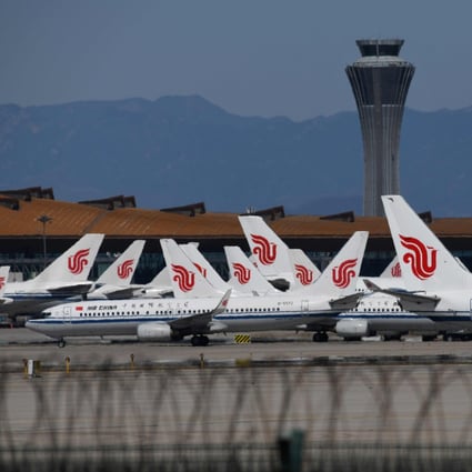 International flights will resume in limited numbers to Beijing starting on Thursday. Photo: AFP