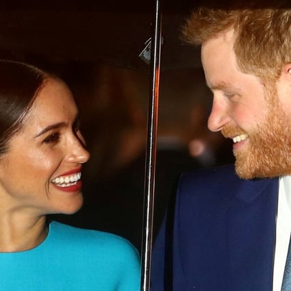 Britain's Prince Harry and his wife Meghan, Duchess of Sussex, arrive at the Endeavour Fund Awards in London in March. Photo: Reuters