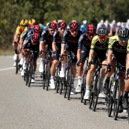 The peloton taking it easy during the Tour de France’s sixth stage from Le Teil to Mont Aigoual in France. Photo: Reuters