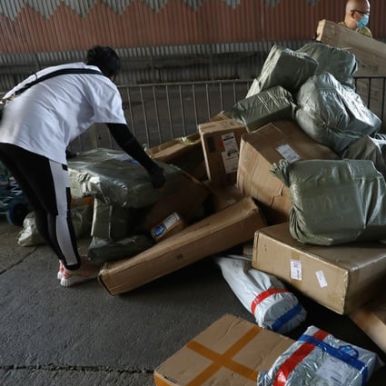 So-called empty package scams don’t even need the packages anymore. Fake tracking codes are used to launder money across borders. Photo: Nora Tam