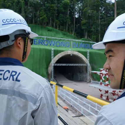 China Communications Construction Company (CCCC) flagged potential headwinds to its ability to increase overseas projects abroad in a trading update to the Hong Kong and Shanghai stock exchanges late last week. Photo: AFP