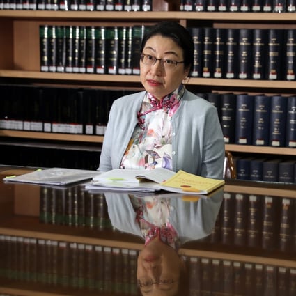 Secretary for Justice Teresa Cheng is interviewed by the Post in June. Photo: Nora Tam