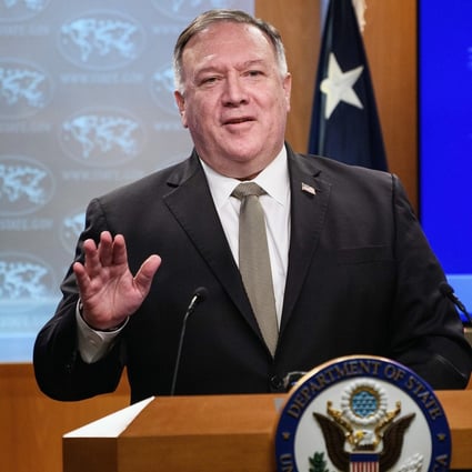 US Secretary of State Mike Pompeo said China does not respect democratic values and principles of sovereignty, quality and territorial integrity. Photo: AP