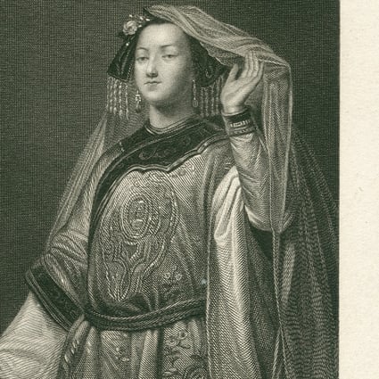 A steel engraving of Chinese princess Turandot by Georges François Louis Jaquemot, after a drawing by Arthur von Ramberg, in 1859. Photo: Wikimedia Commons