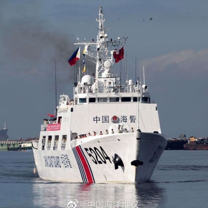 The dozen Hong Kong residents were intercepted at sea last month by mainland China’s coastguard. Photo: Weibo
