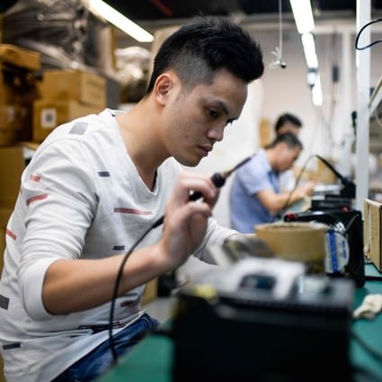 China is aggressively expanding its domestic tech sector in the face of US sanctions. Photo: AFP