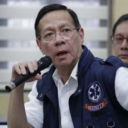 Philippine health secretary Francisco Duque III has come under much criticism for his handling of the Covid-19 outbreak. Photo: AP