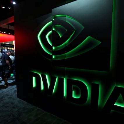 Graphics chip designer Nvidia Corp’s booth is shown at the 2017 Electronic Entertainment Expo in Los Angeles, California. Photo: Reuters