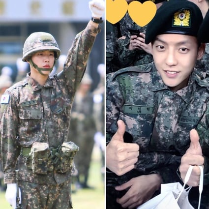 Do kpop stars served in the military for Wavy Hair