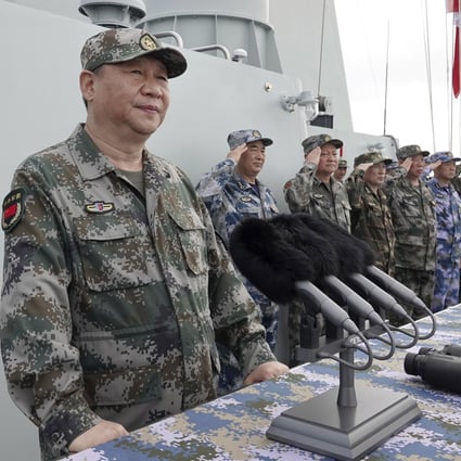 Beijing aims to finish modernising its armed forces by 2035 and seeks to have a world-class military by 2049. Photo: Xinhua