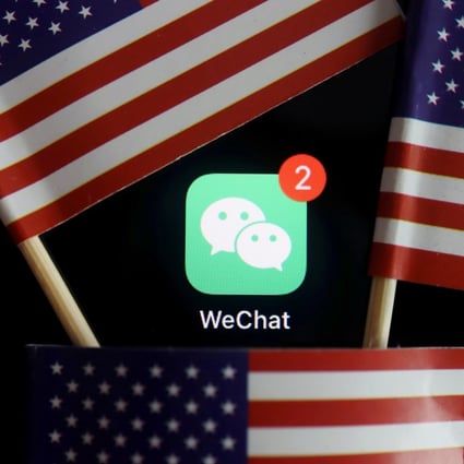 Tencent Holdings’ popular multipurpose app WeChat can still be used in the US after a California court issued a preliminary injunction against a Trump administration order banning the app. Photo: Reuters