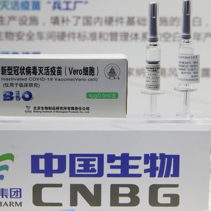 China National Biotech Group is developing two coronavirus vaccines. Photo: EPA-EFE