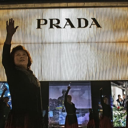 The exterior of Pravda luxury store in a shopping district in Beijing, China. Chinese demand for luxury goods is projected to grow as much as 30 peer cent this year. Photo: Getty Images