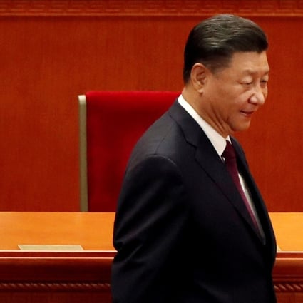 Chinese President Xi Jinping arrives for a meeting at the Great Hall of the People in Beijing. Photo: Reuters
