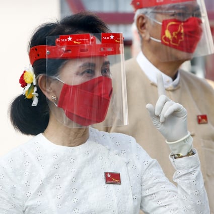 Myanmar leader Aung San Suu Kyi. Photo: AP