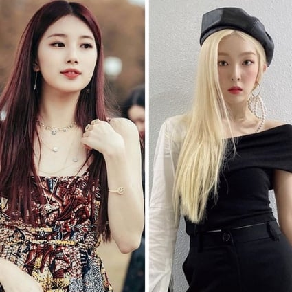 Red Velvet’s Joy, Bae Suzy and Red Velvet’s Irene have been unapologetic about their feminism, but still get criticised heavily for it. Photo: @_imyour_joy @suzy_fangirl94 @renebaebae/Instagram