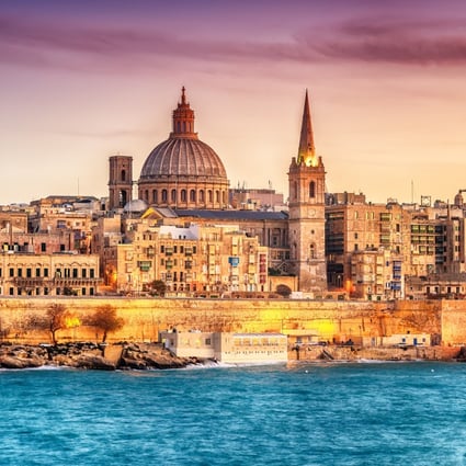 Valletta, the capital of Malta, a European Union nation whose “golden visa” programmes are popular with Chinese investors. Photo: Shutterstock