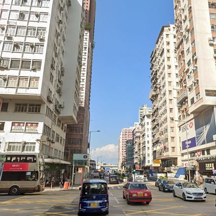 The junction of Nathan Road and Waterloo Road in Hong Kong’s Yau Ma Tei, where a daylight robbery occurred. Photo: Google Maps