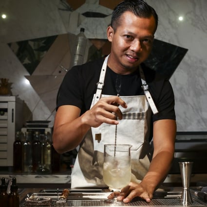Agung Prabowo at The Old Man. Prabowo is set to leave the award-winning bar he helped establish to launch two new concepts, The Penicillin and Dead &, ready to open this autumn. Photo: SCMP