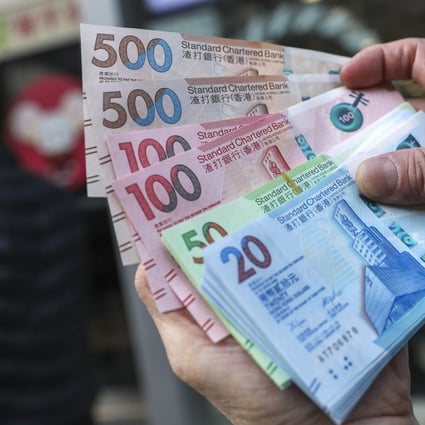 Hong Kong’s monetary authority has intervened 53 times so far this year to weaken its currency amid an inflow of hot money chasing after stock offerings. Photo: Winson Wong