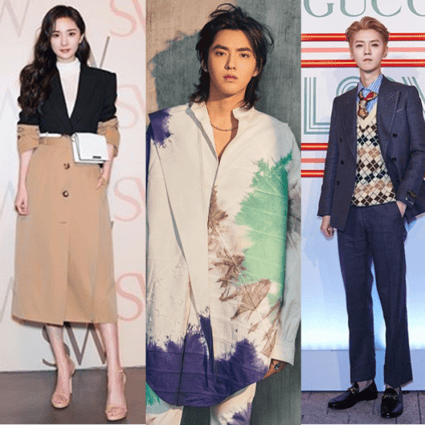 Yang Mi, Kris Wu and Luhan are among the prominent Chinese celebrity ambassadors working with Western luxury brands. Photo: @yangmimimi912, @kriswu, @7_luhan_m/Instagram