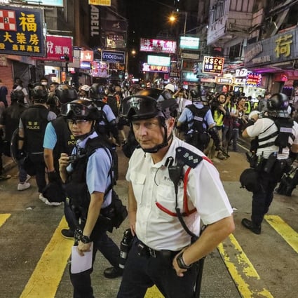 Rupert Dover was among police officers commended by the chief executive. Photo: Felix Wong