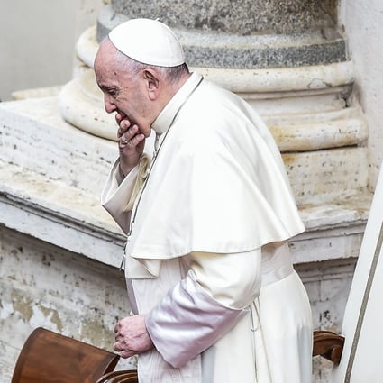 Pope Francis is under pressure to withdraw from the agreement amid criticism over China’s human rights record. Photo: AFP