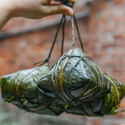 The Zhaoqing Guozheng is considered as the ‘king of rice dumpling’ in Guangdong province. Photo: Weibo