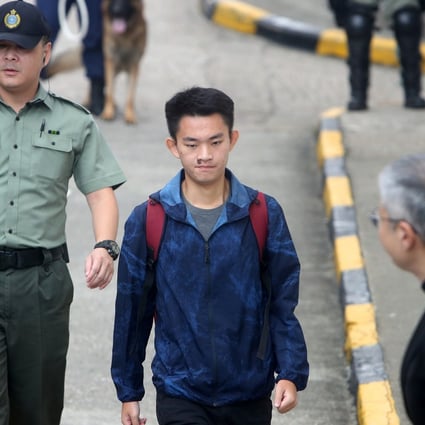 Chan Tong-kai on his release from prison for money-laundering charges last October. Photo: Winson Wong