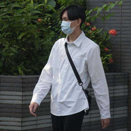 Defendant Wu Man-chun, 18, leaves Kowloon City Court after being acquitted on Monday of obstructing a public place during a protest last year. Photo: Brian Wong