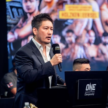 One CEO Chatri Sityodtong speaks to the press. Photo: One Championship