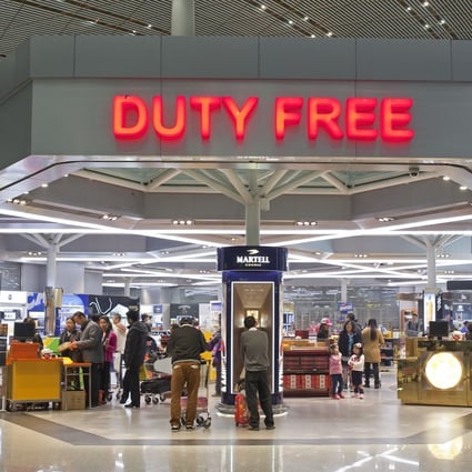 A duty free shop at Beijing Capital International Airport. Photo: Shutterstock