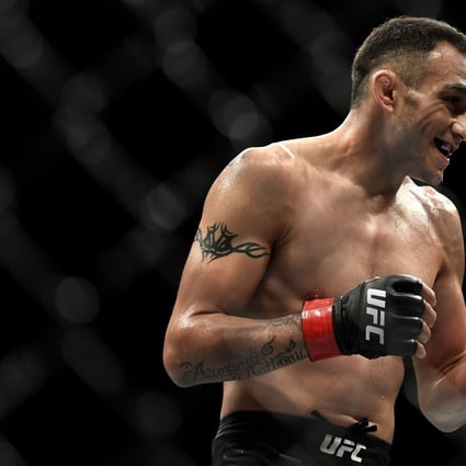 Tony Ferguson ahead of his fight against Justin Gaethje during UFC 249 at VyStar Veterans Memorial Arena in Jacksonville, Florida. Photo: AFP