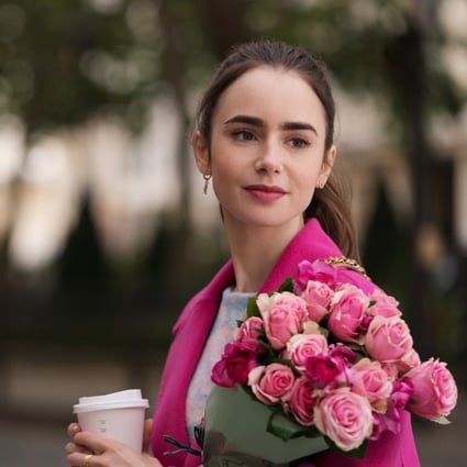 The new Carrie Bradshaw? Lily Collins plays the lead in Netflix series, Emily in Paris. Photo: handout