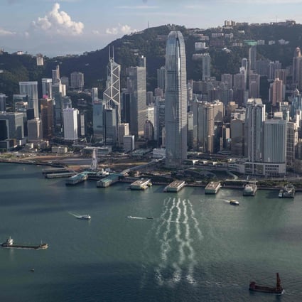 Commercial and residential buildings in Hong Kong. Photo: AFP
