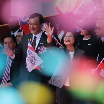 President Tsai Ing-wen at last year’s celebration. Photo: EPA-EFE