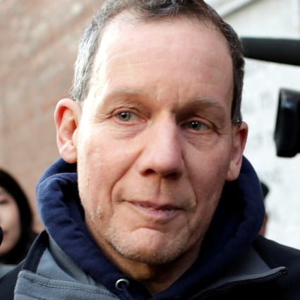 Charles Lieber leaves federal court in Boston after being charged with lying about alleged links to the Chinese government in January. Photo: Reuters
