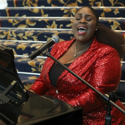 Singer Akia Knowles is one of the lucky musicians still able to perform live. Photo: K. Y. Cheng